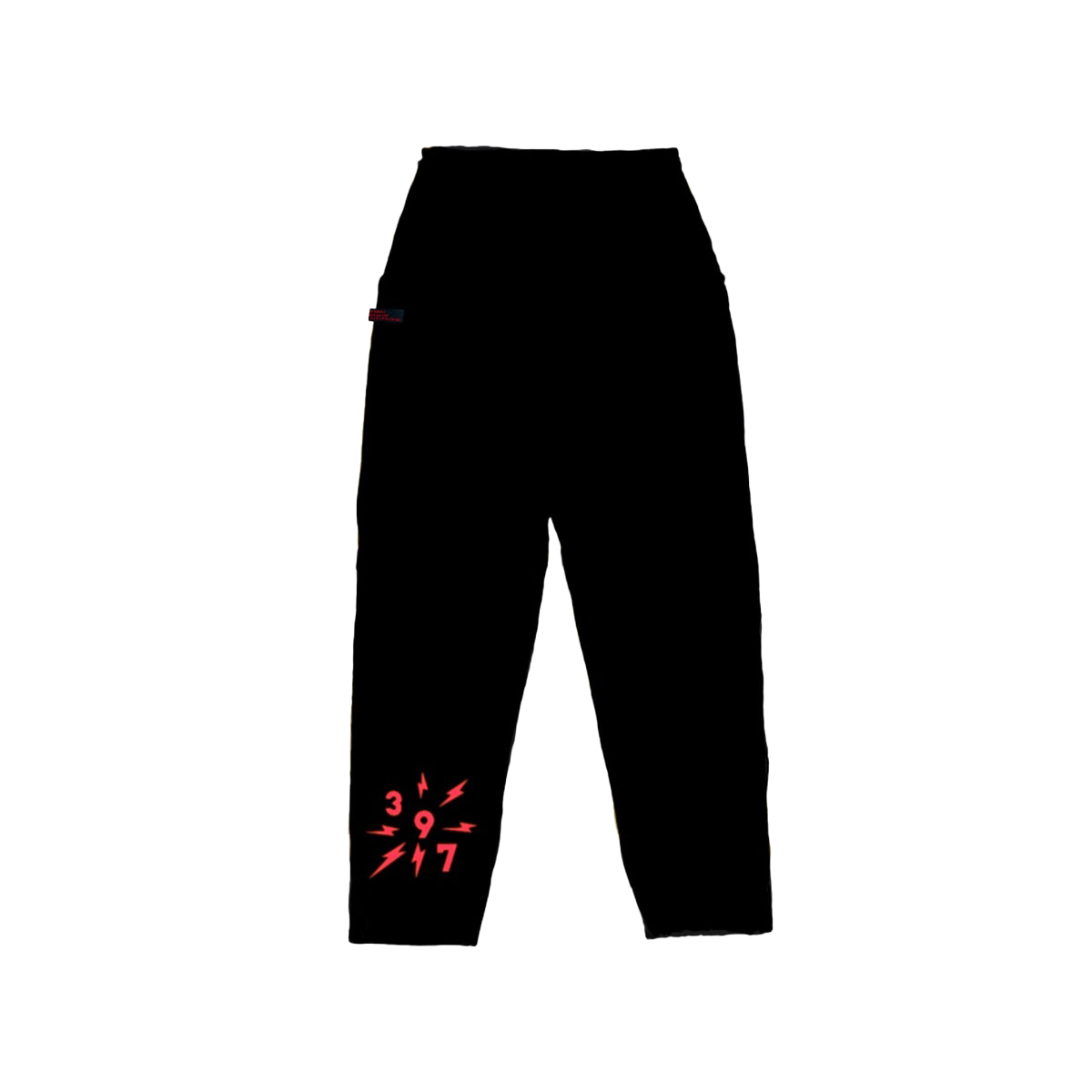 LOGO SWEAT PANT IN BLACK