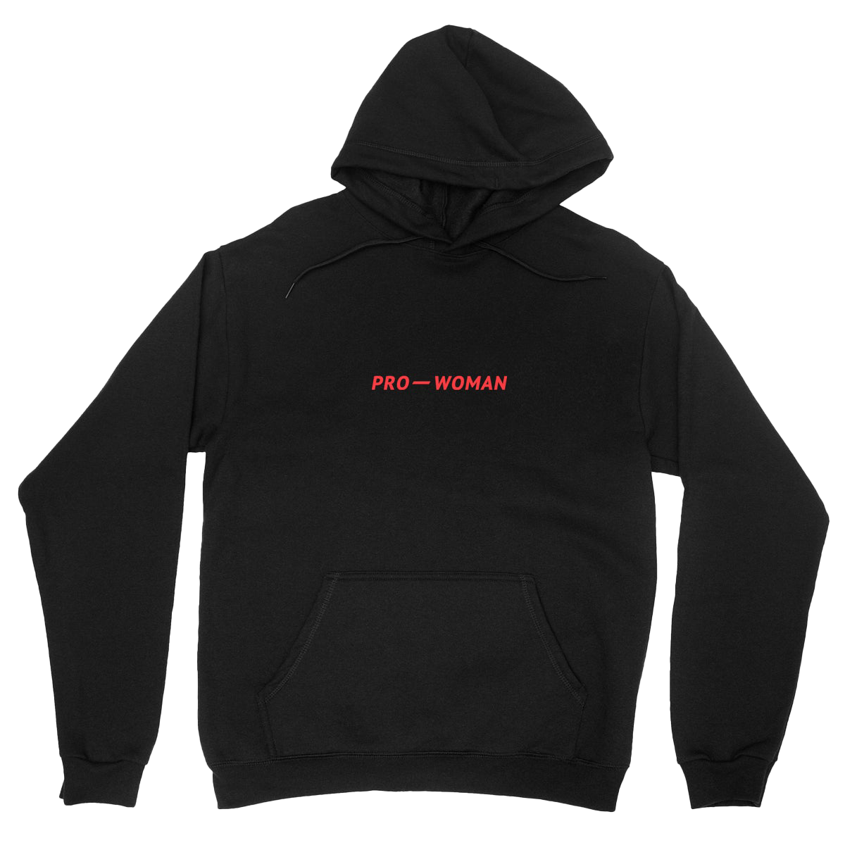 PRO-WOMEN BLACK HOODIE